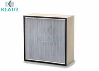 KLAIR Deep Pleated Hepa Air Filter Glass Fiber With 600 Pa Final Resistance