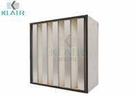 High Air Flow Compact HVAC Air Filters With Galvanized Iron Frame