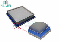Mini Pleat Silica Gel Air Filter , Reverse Gel Seal Hepa Filters For Clean Room