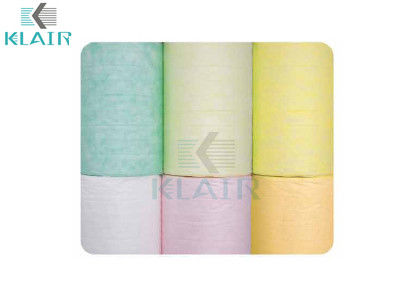 Synthetic Bag Air Filters Material Roll / Single Pockets With Efficiency F5 F6 F7 F8 F9