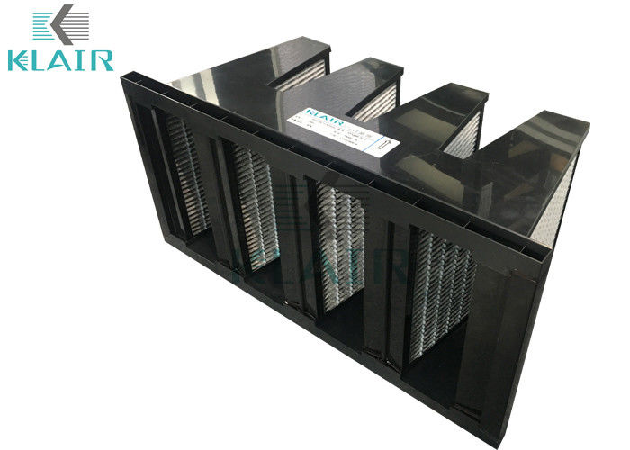 low carbon shedding mini pleated activated carbon filter gas phase