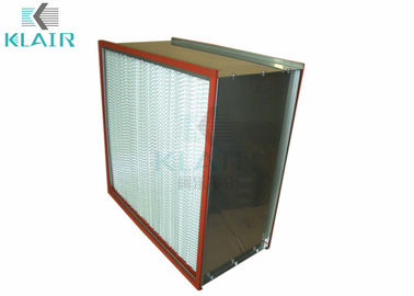 Micro Glass Fiber High Temperature Air Filter With Double Header Sus Frame
