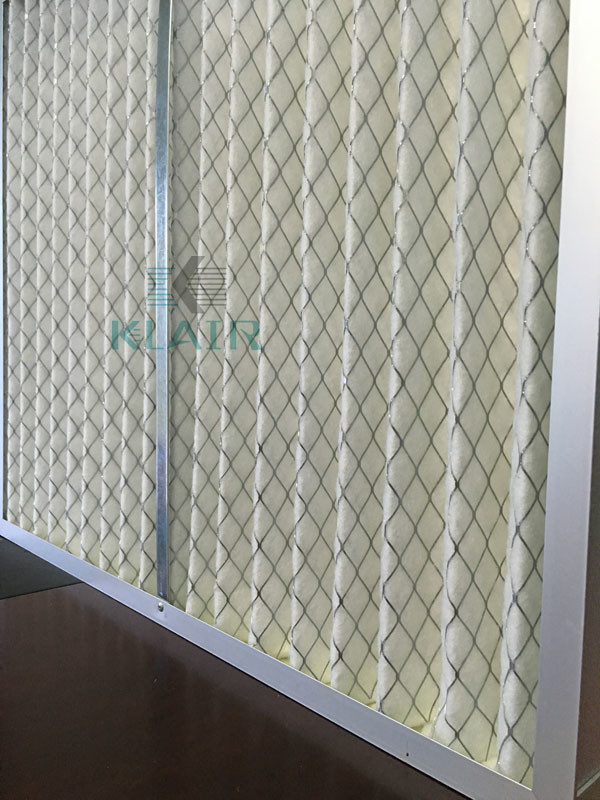 Disposable Pleated Air Filters G4 For Industrial Pre Filtration Air Conditioning