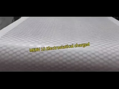 Low Pressure Drop Air Pre Filter , G3 G4 Polyester Filter Media Rolls