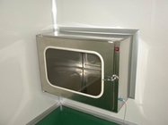 Transfer Window Stainless Steel Pass Thru Box Built In Boor Electromagnetic Interlock