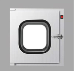 Transfer Window Stainless Steel Pass Thru Box Built In Boor Electromagnetic Interlock