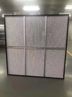 Cleanroom End Filtration HEPA H13 / 14 Industrial Air Filter With Glass Fibre Separator