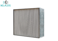 Glassfiber Box Type Aluminum Separator HEPA Air Filter for HVAC System