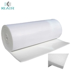 Synthetic Fiber Air Filter Media Roll , F5 Paint Booth Filter