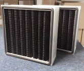 1&quot; 2&quot; 4&quot; Available Pleated Panel Air Filters Black for Odor / Gas Filtration