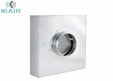 Ducted Terminal Ultra Hepa Filter at 0.3 Microns , Clean Room Hepa Filters