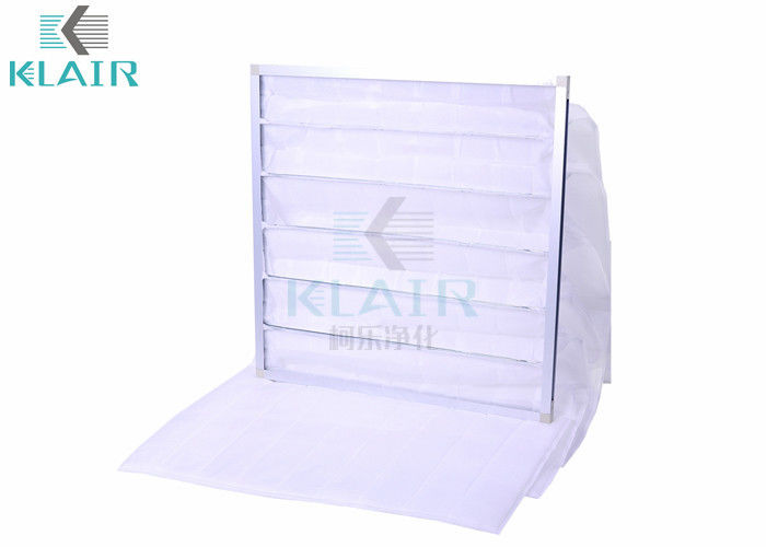 Klair Non Woven Pocket Air Filter For Galvanized Frame Air Handling Unit