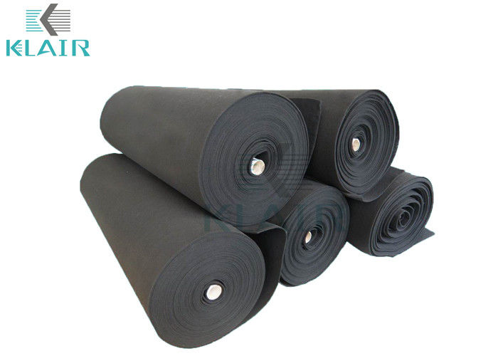 Synthetic Activated Carbon Air Filter Media Roll For Odor Control Ventilation System