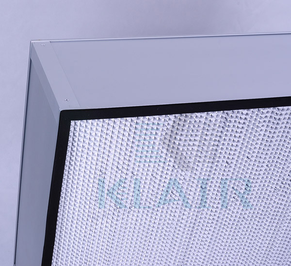 KLAIR Deep Pleated Hepa Air Filter Glass Fiber With 600 Pa Final Resistance